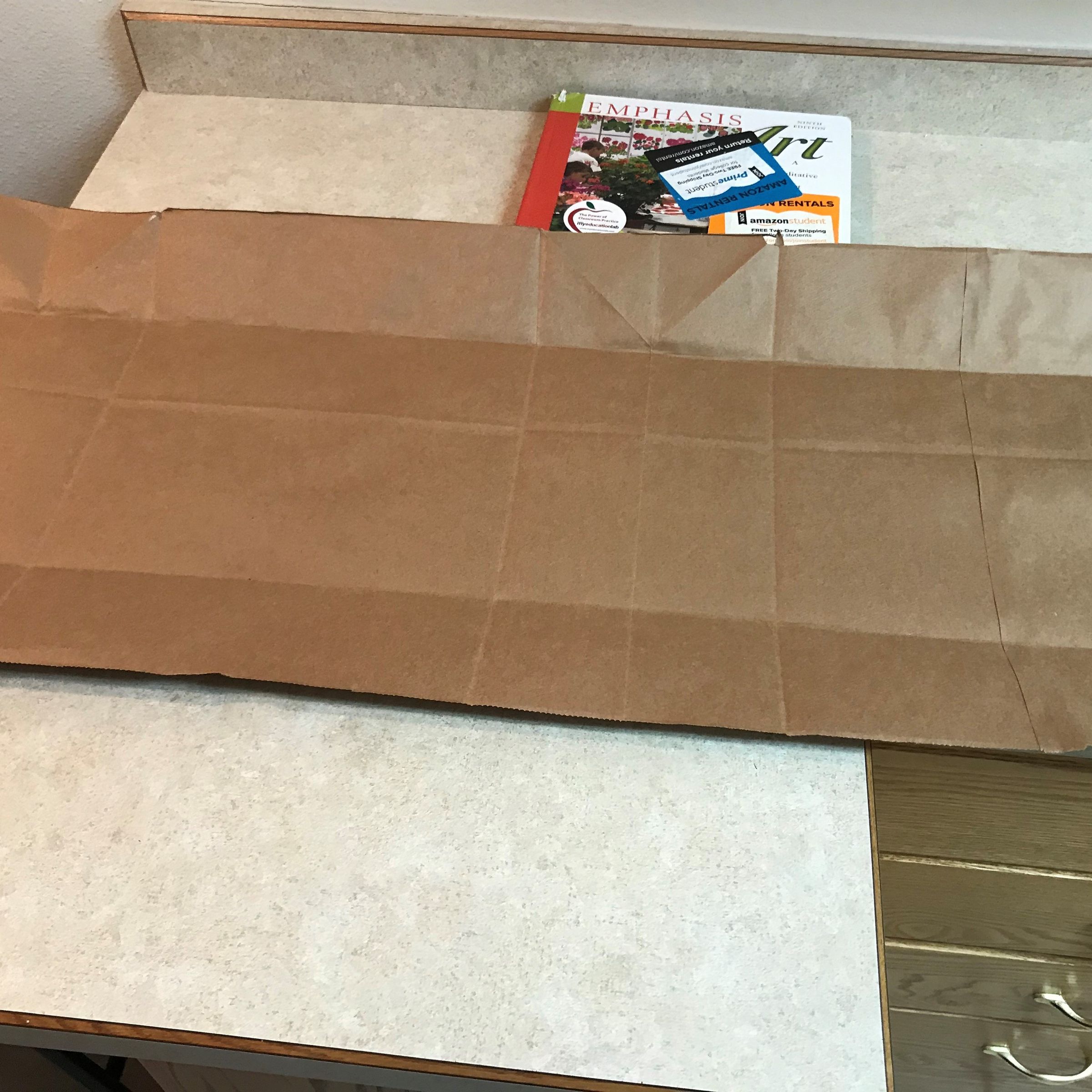 Book Cover Out of a Paper Bag 11 Steps (with Pictures) Instructables
