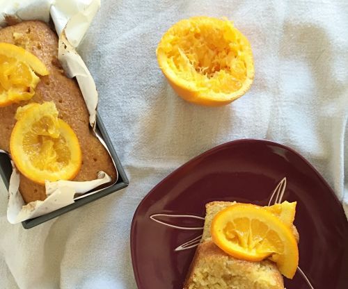 Portokalopita (syrupy Soaked Orange Cake)