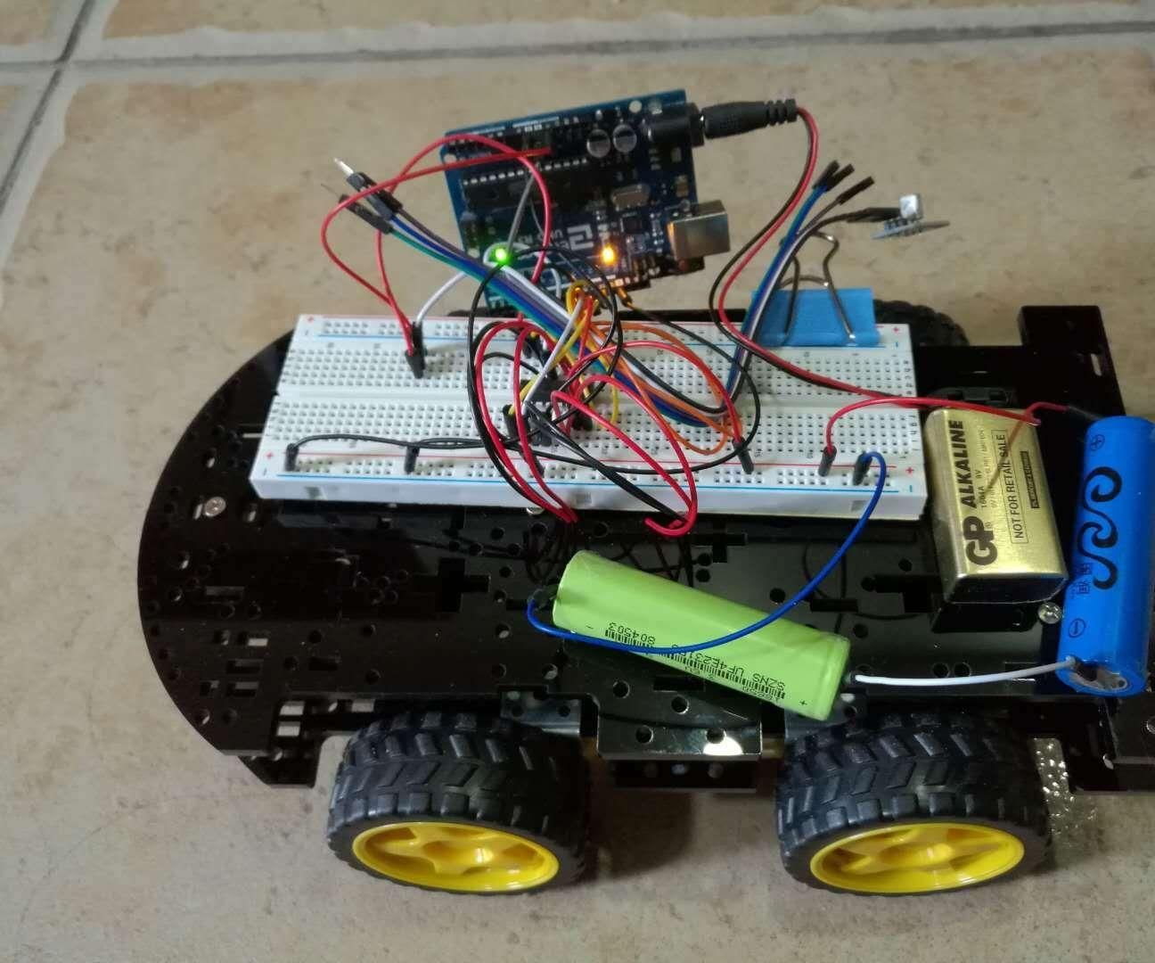 Arduino Car With L293D and Remote Control