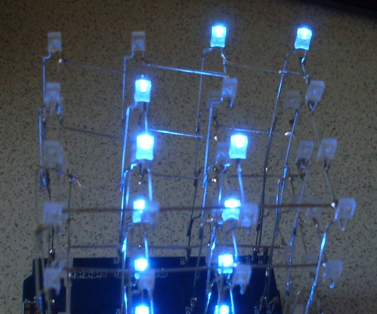 Arduino LED 4x4x4 Cube With 595 Shift Registers DIY Kit