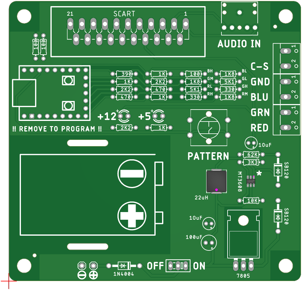 DIY Portable RGB CRT Test Pattern Generator : 7 Steps (with Pictures ...