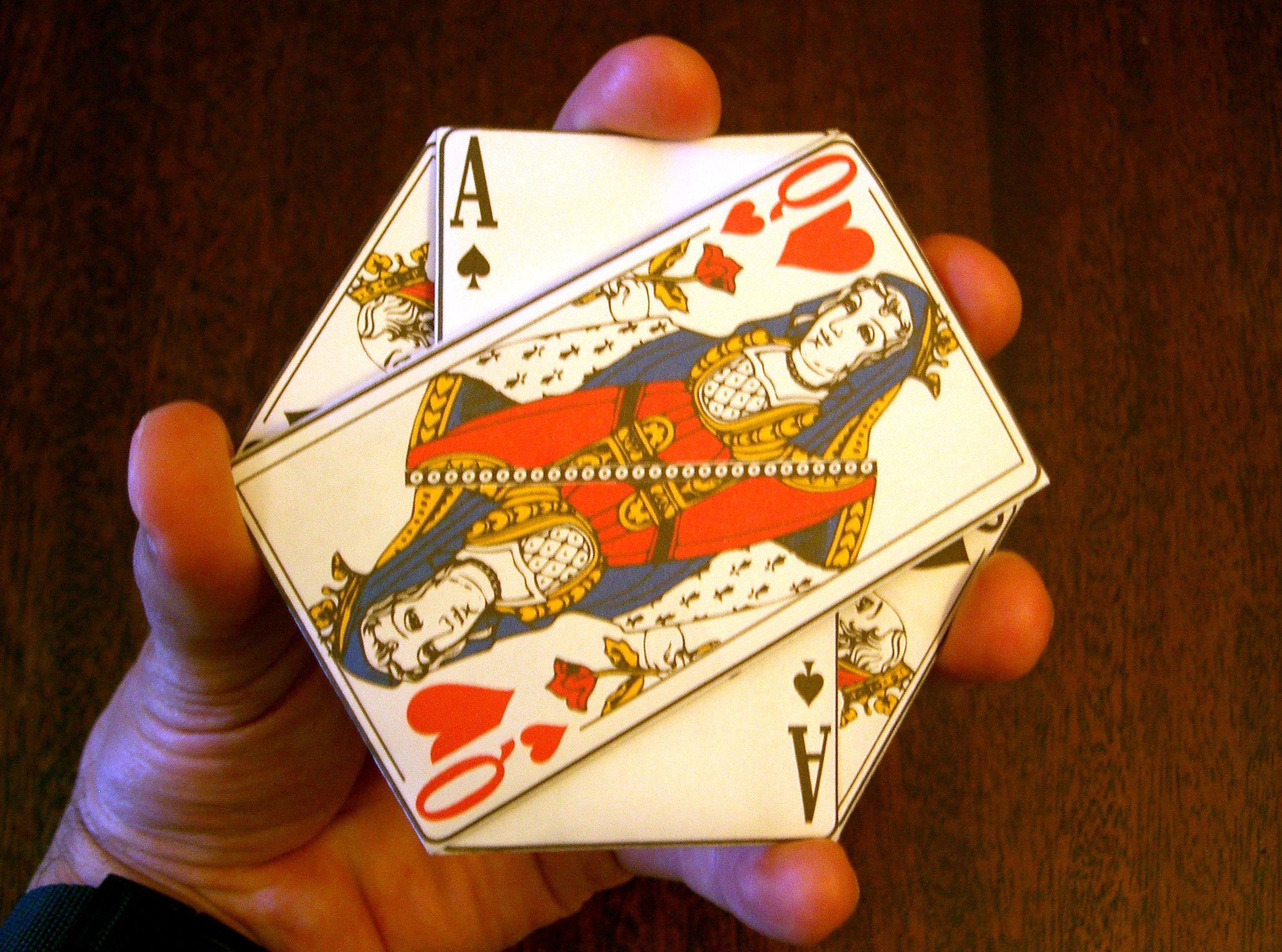 The Three Card Monte - an Origami Wallet