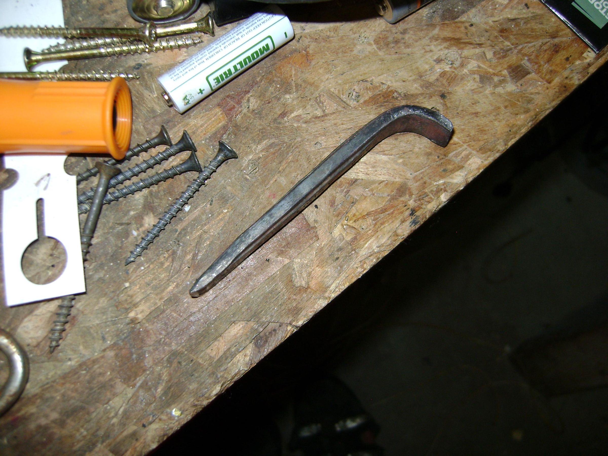 Mini Crowbar 4 Steps Instructables