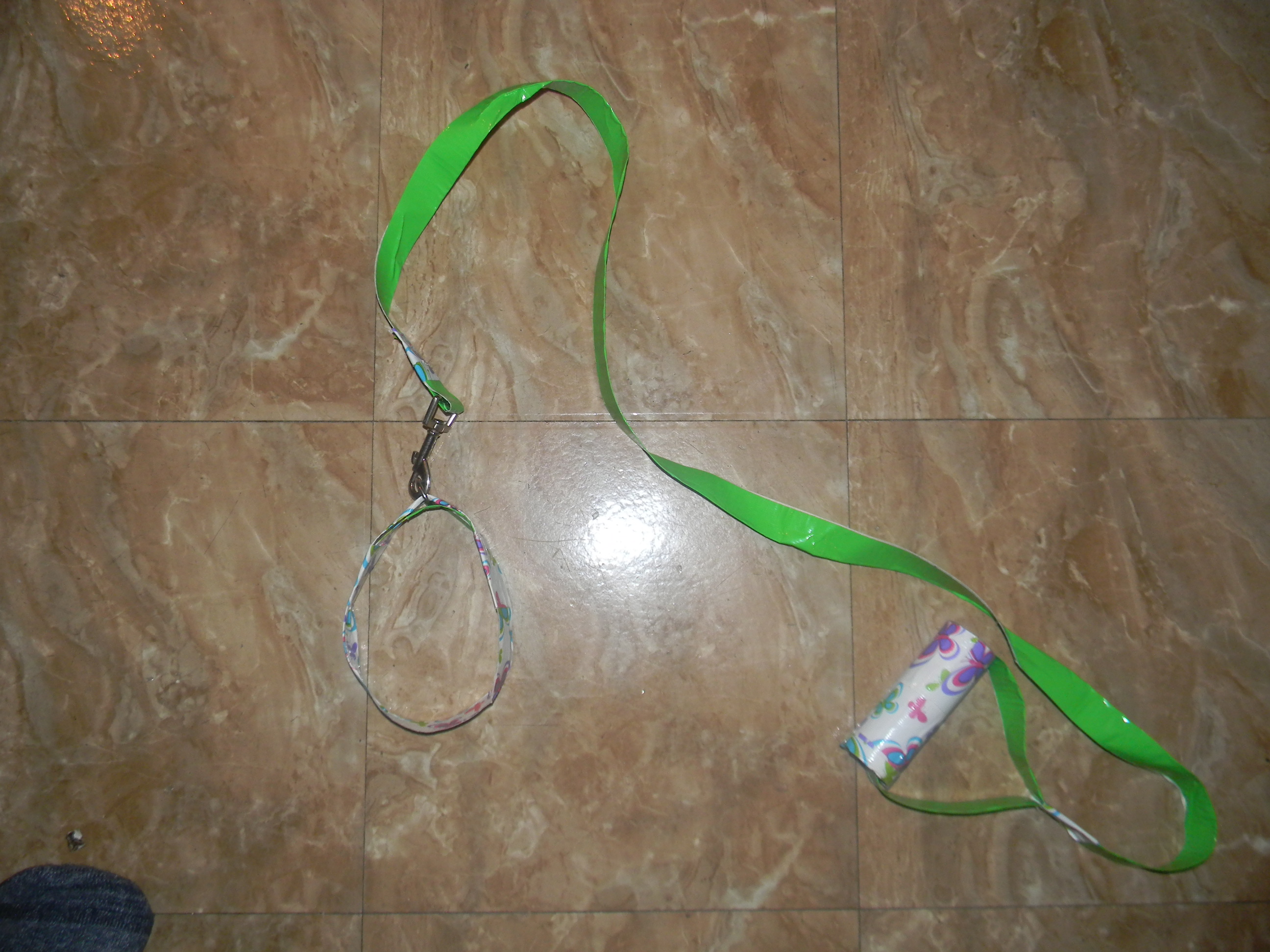 Duct Tape Dog Leash and Collar 4 Steps Instructables