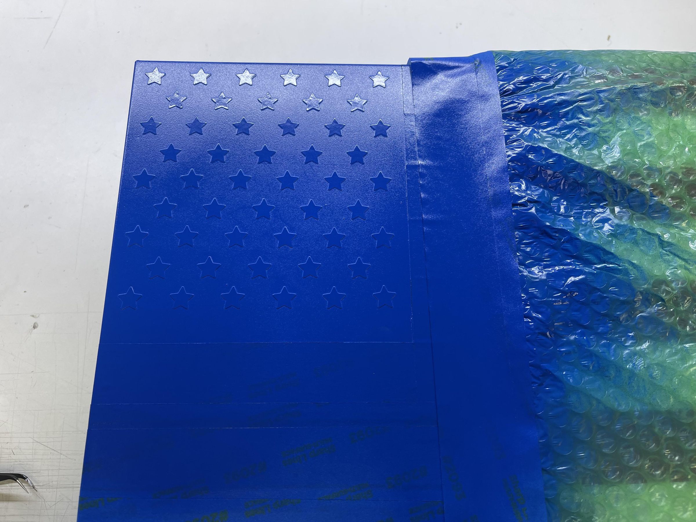 How to Paint the USA Flag on a Rack Mount Enclosure 5 Steps (with Pictures) Instructables