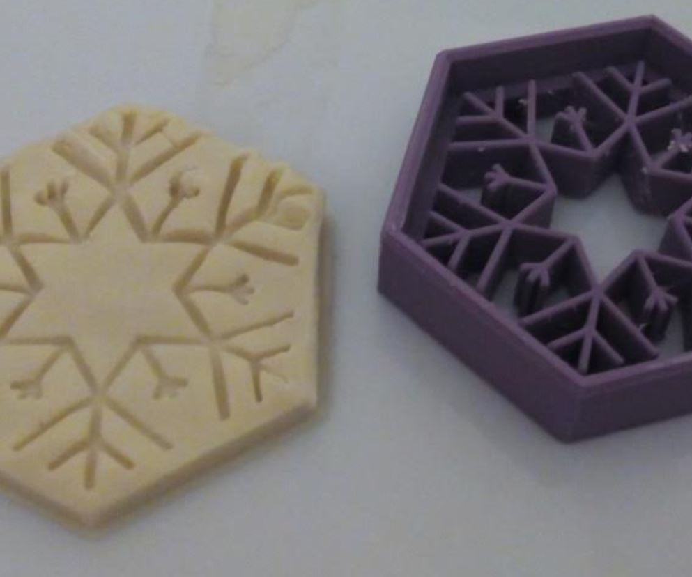 Cookie Mold - SnowFlake : 3 Steps (with Pictures) - Instructables