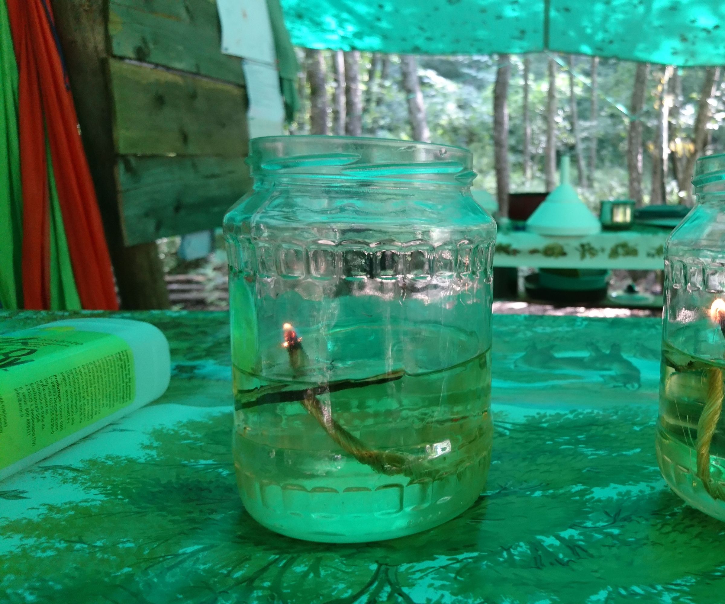 DIY Camp Oil Lamp