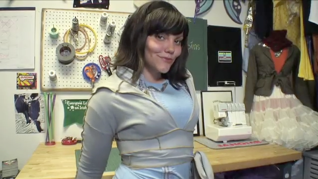 How to Make a Shrug Wrap Out of an Old Turtleneck