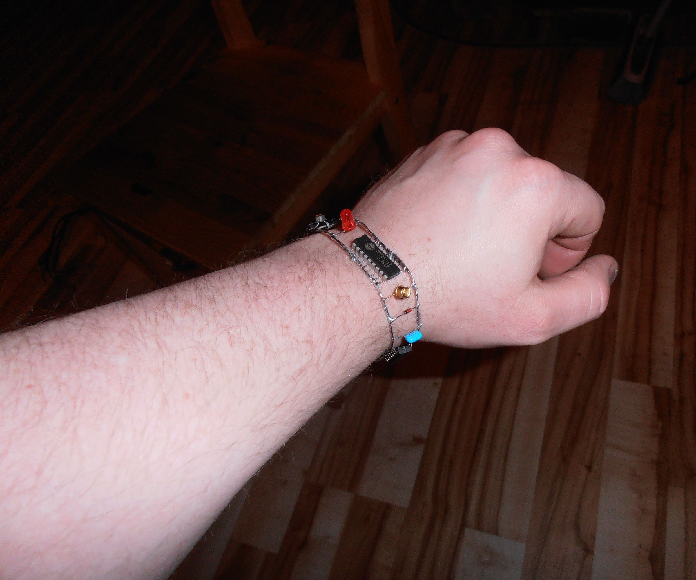Electronic Waste Bracelet
