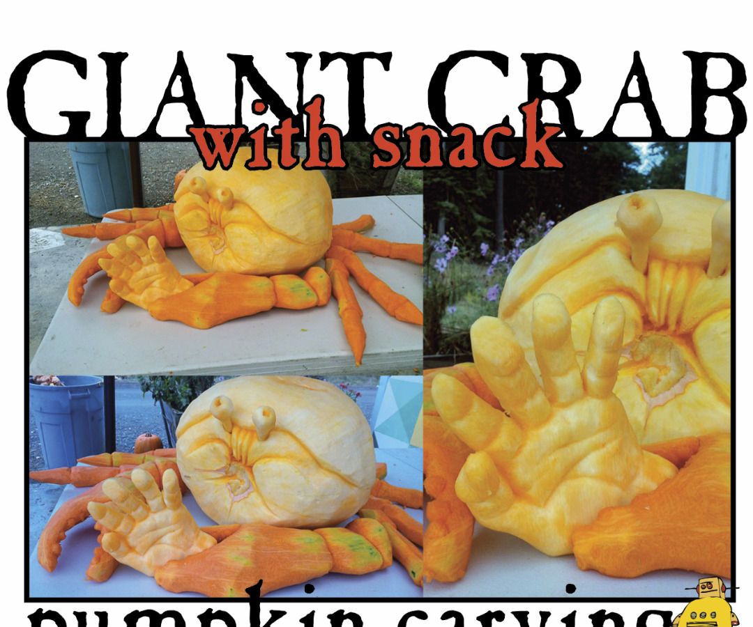 Giant Crab, With Snack