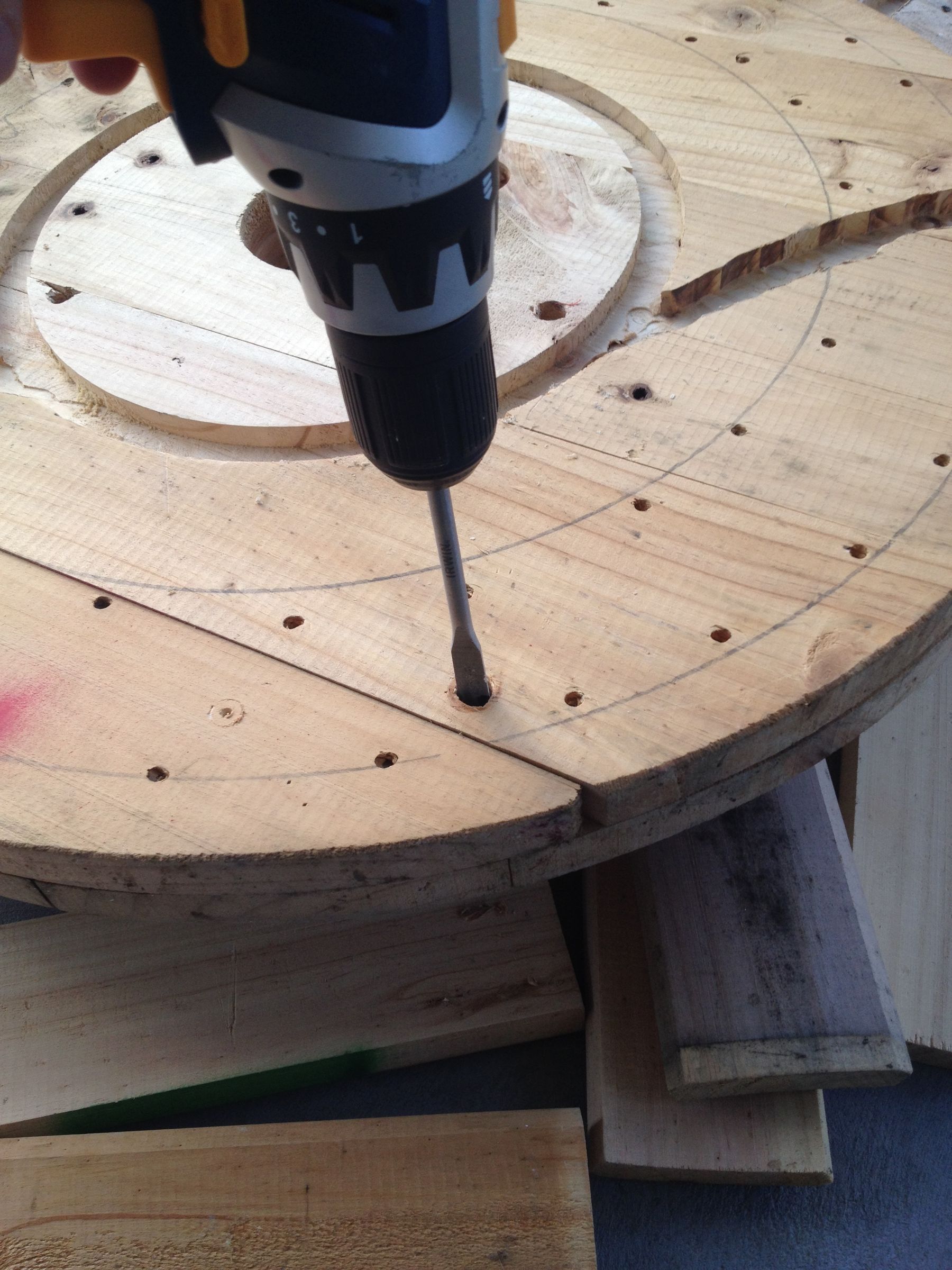 DIY Cable Drum Rocking Chair 10 Steps (with Pictures) Instructables