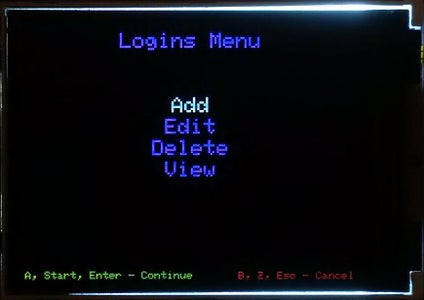 Add Login