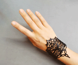 Gothic Bracelet / 3D Printed