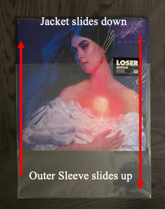 HOW TO STORE a SINGLE VINYL RECORD: Place Jacket Inside an Outer Sleeve
