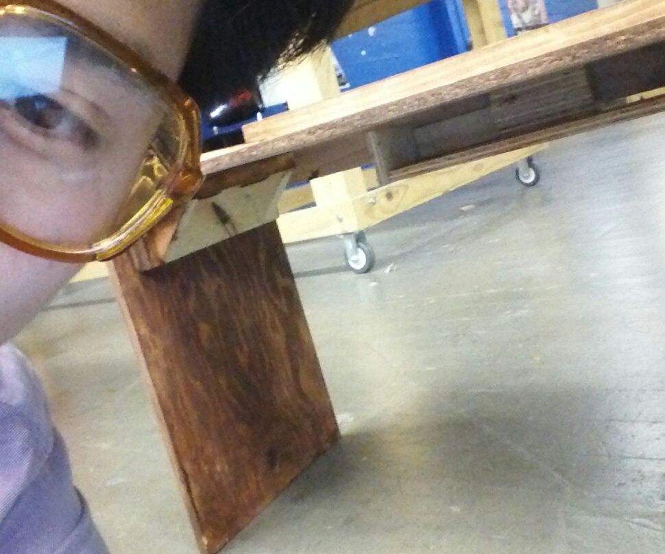 Personal Sitting Table - Made @TechShop!