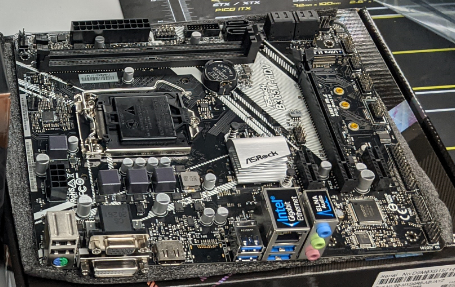 Motherboard and Standoffs