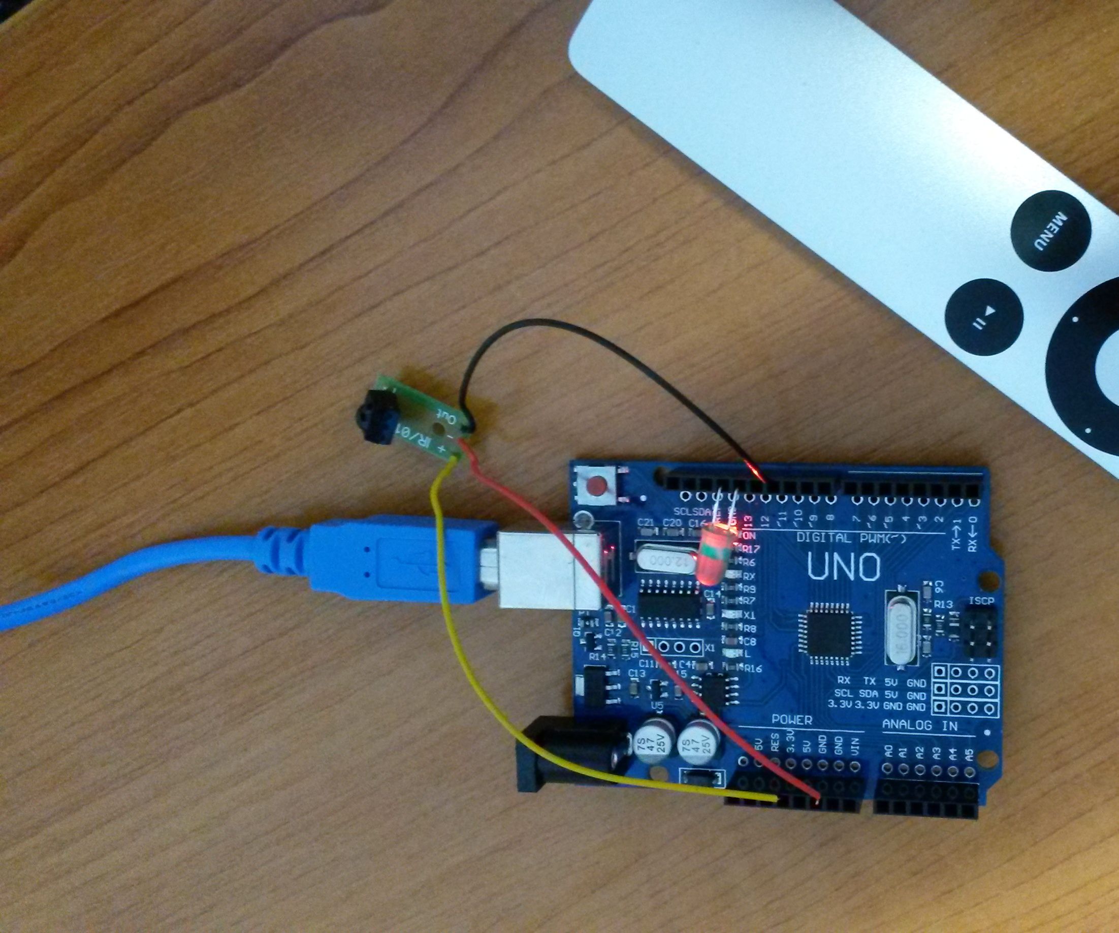 Self-learning IR Remote Controlled Switch