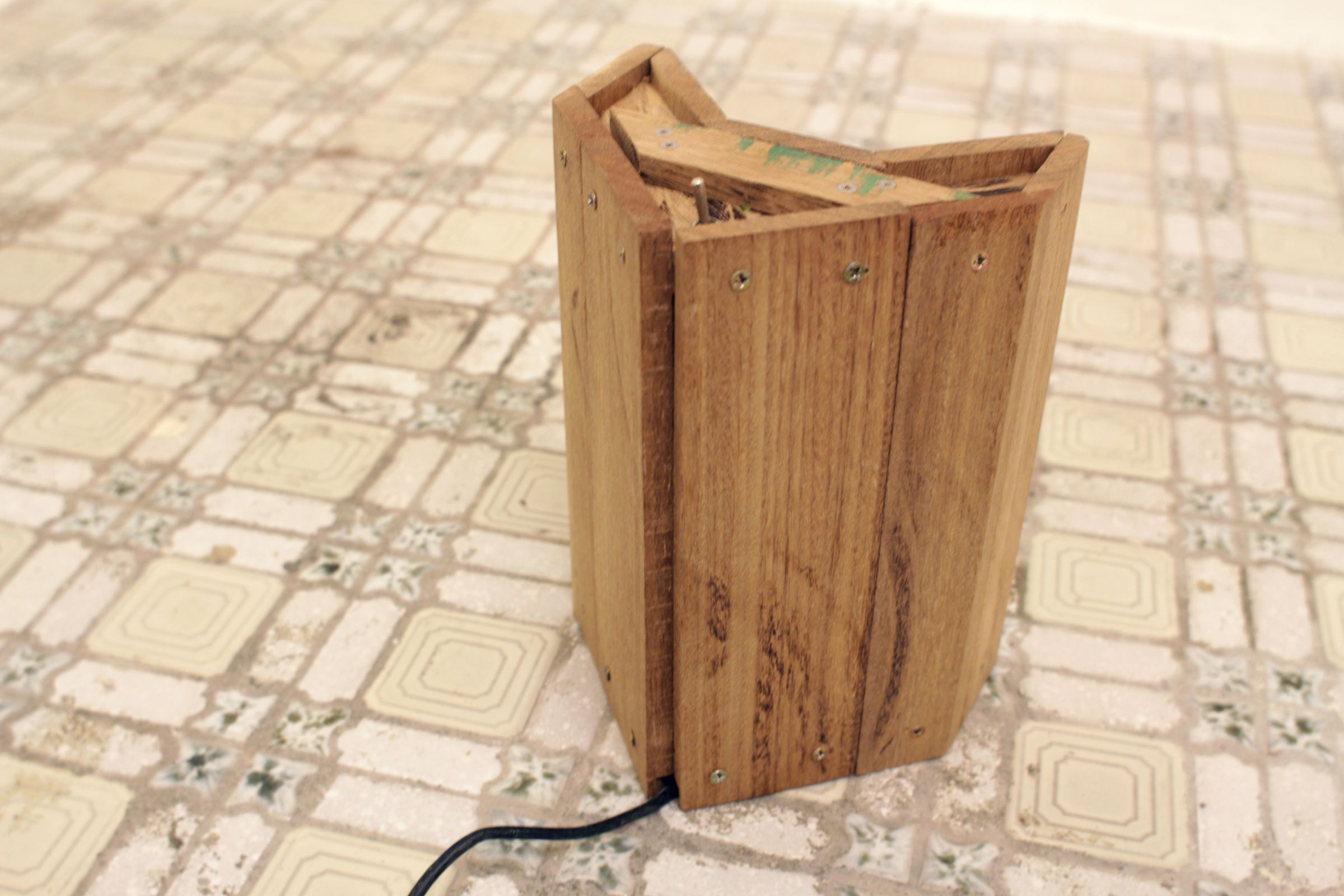 WOODEN LED FLOOD LIGHT 9 Steps (with Pictures) Instructables