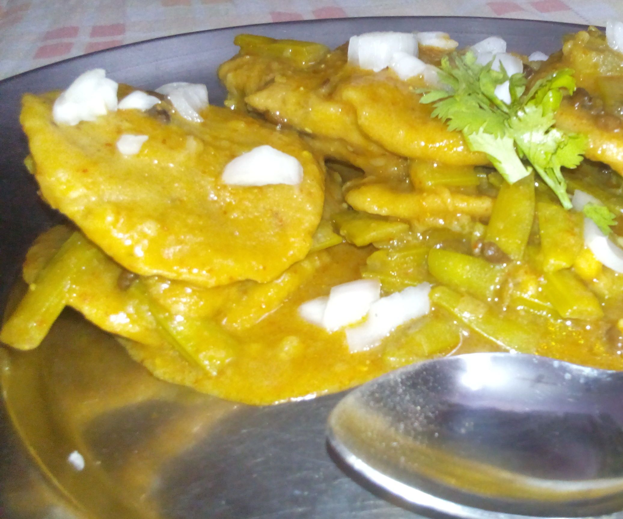  Cluster Beans / Gavarfali Dhokli With Wheat Flour Dumplings-DIY Indian Recipe