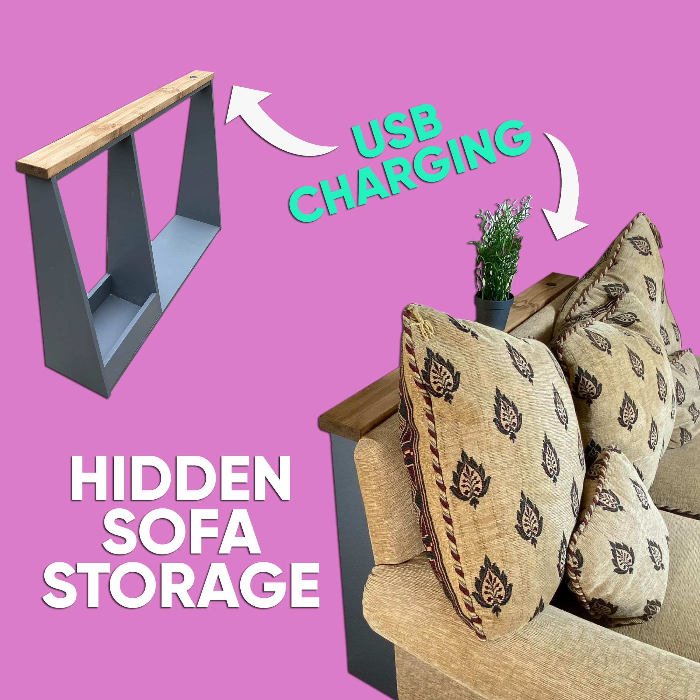Hidden Sofa Storage 7 Steps (with Pictures) Instructables