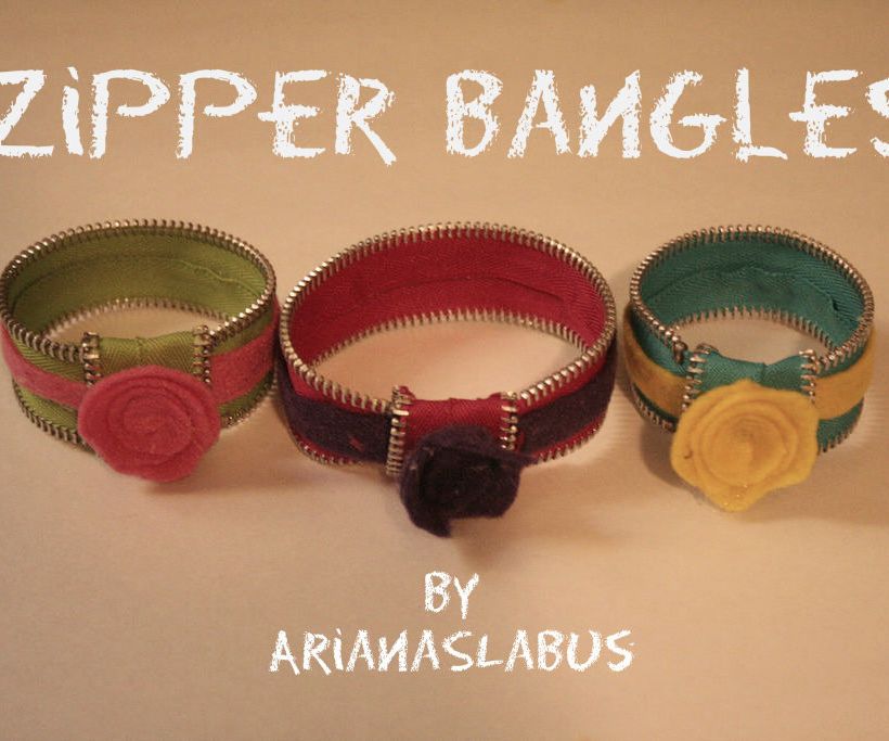 Zipper Bangles