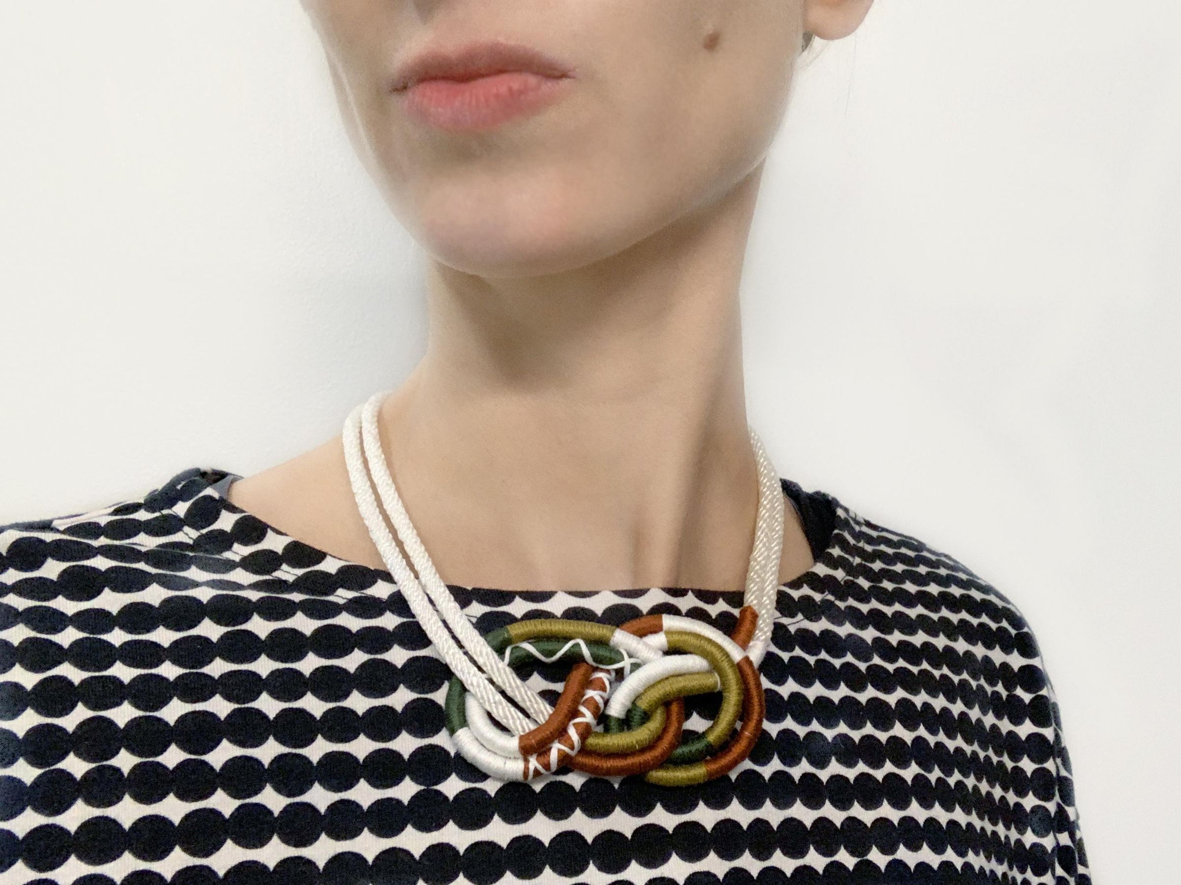 Wrapped Rope Macrame Knot Necklace 6 Steps (with Pictures) Instructables