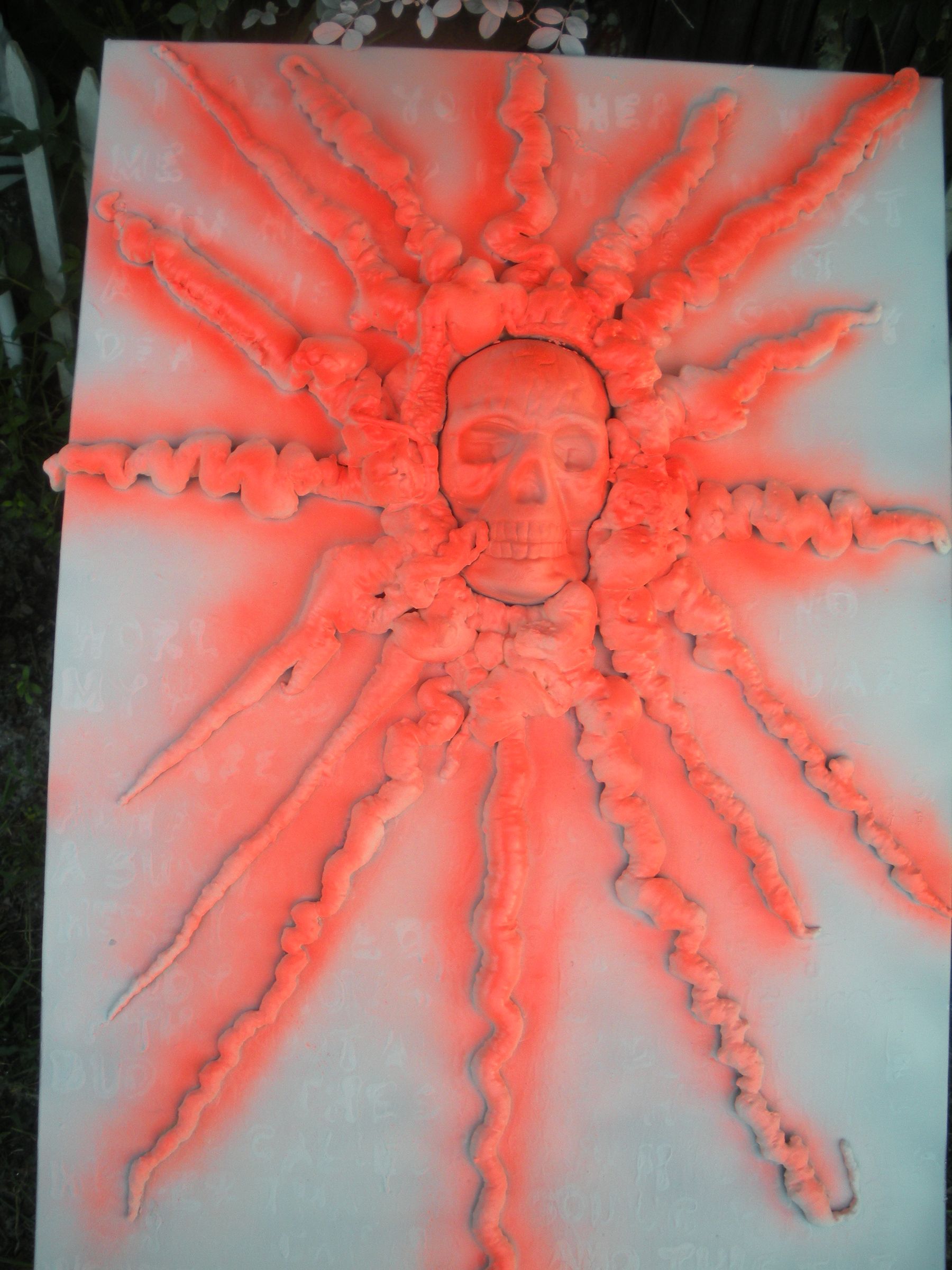 EZ Spooky Wall Hanging (a Trash to Treasure Ible)