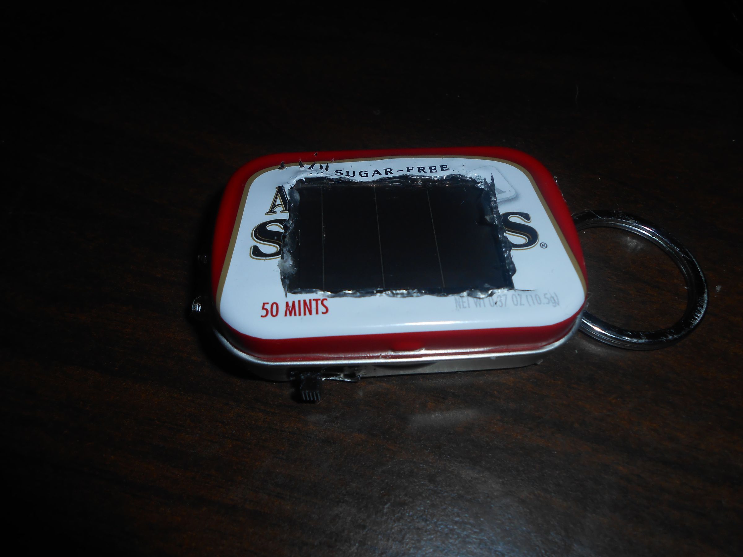Fantastic Solar Keychain Flashlight.