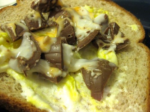 How to Make a Cadbury Egg Salad Sandwich