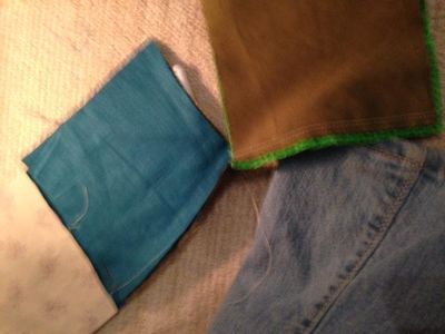 Sew Squares Into Pairs