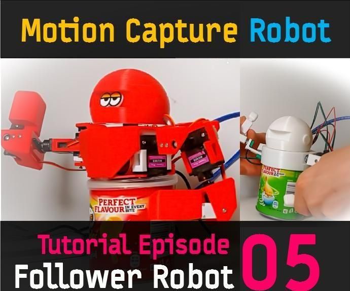 8 AXIS HUMANOID (Follower) ROBOT (HUMANOID ROBOT EP 05)