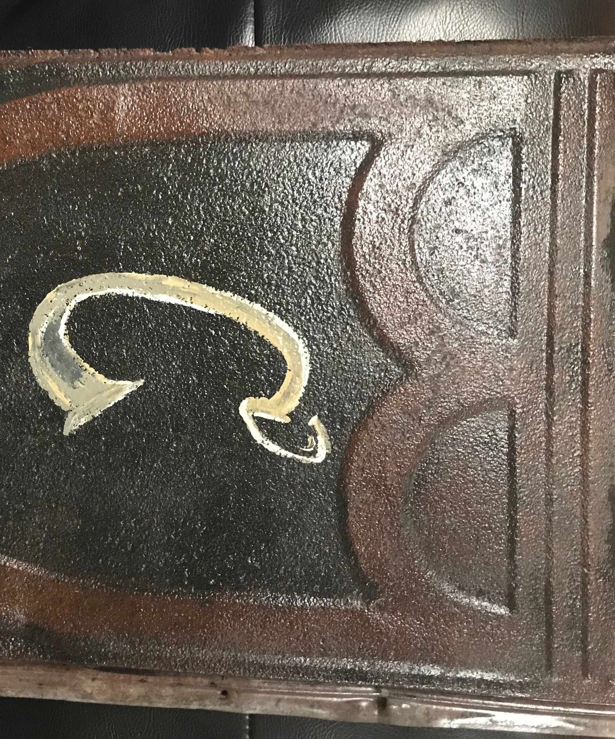 Rustic Reclaimed Tin Monograms