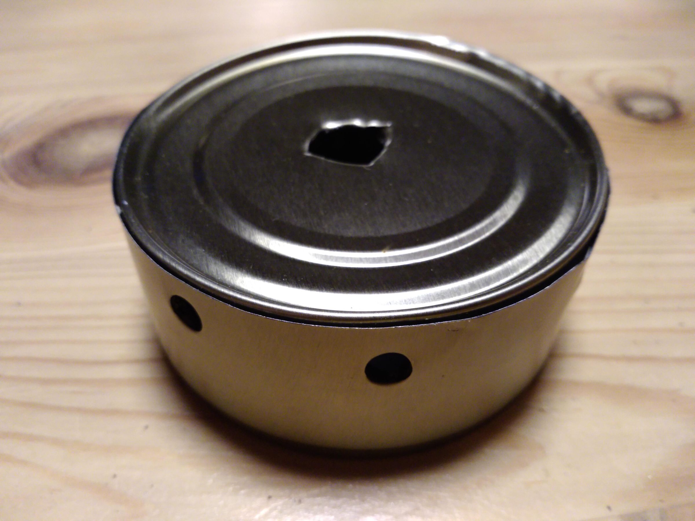 Tuna Can Alcohol Stove 6 Steps Instructables
