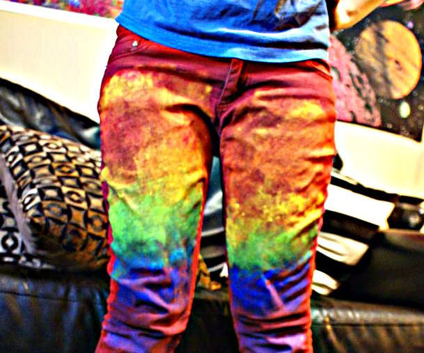 Paint on Pants? Put more!