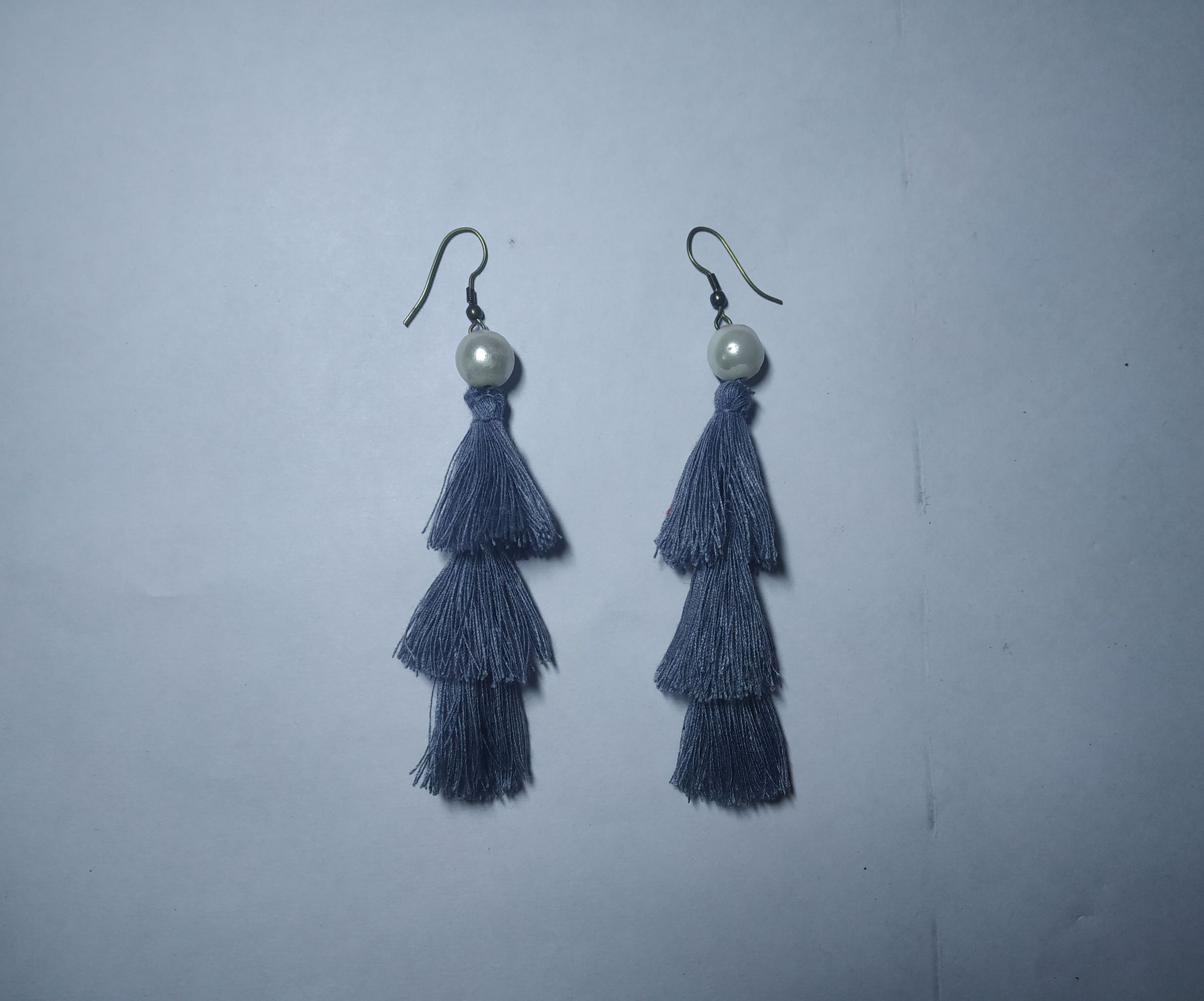 Multilayer Tassel Earing
