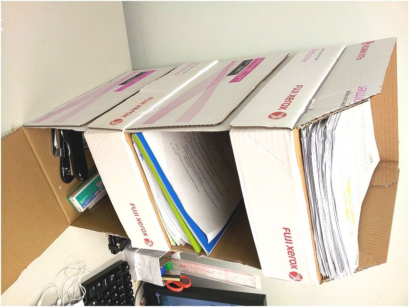 Cardboardossier System