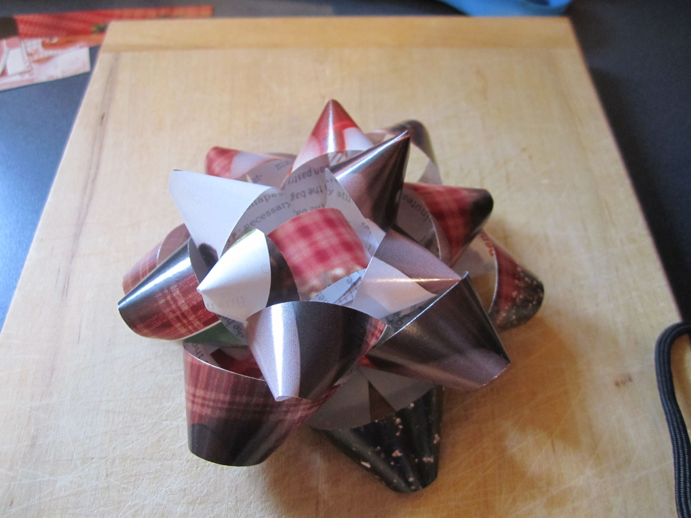 Homemade Present Bow