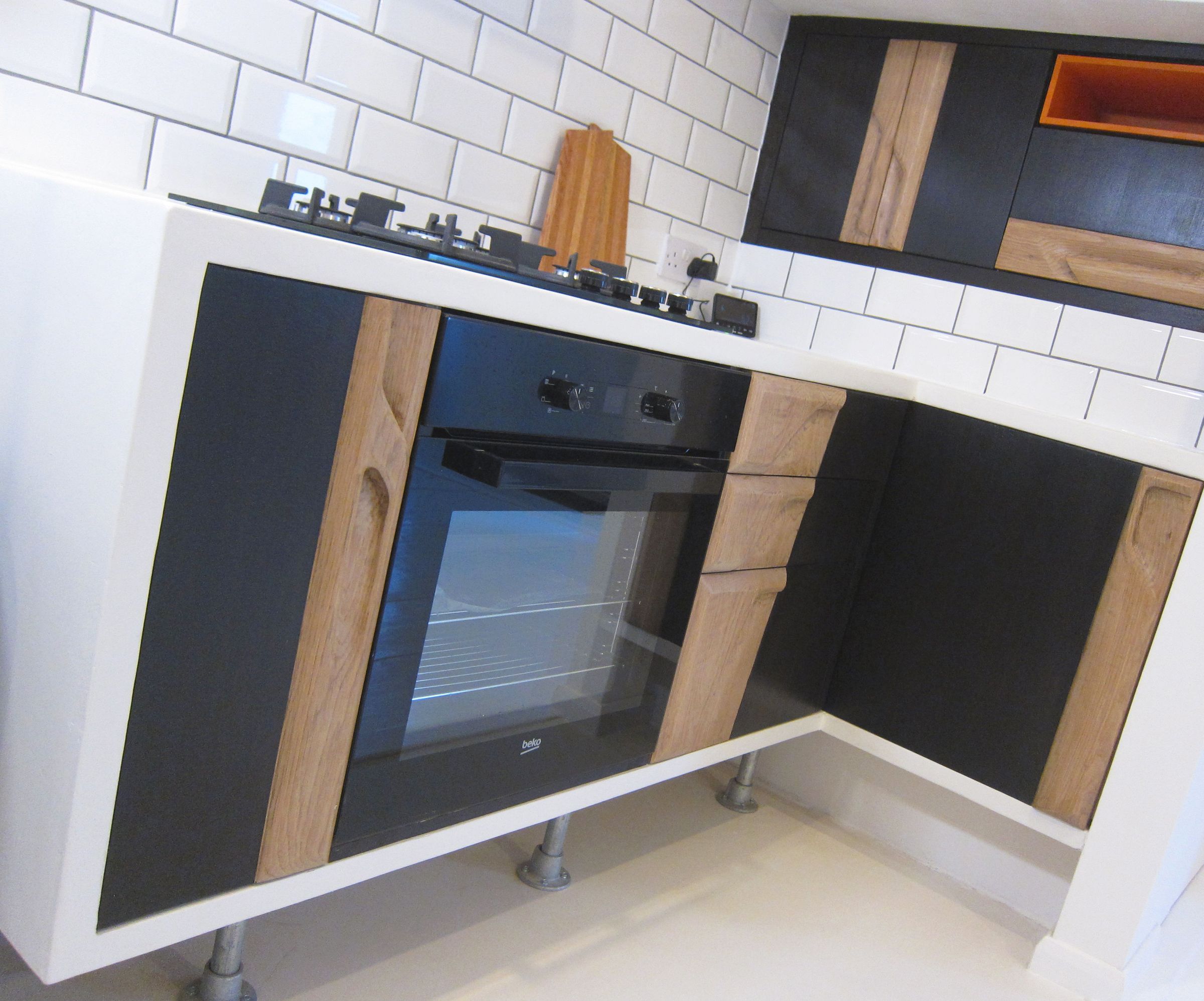 Microcement Worktops for a Bespoke Kitchen