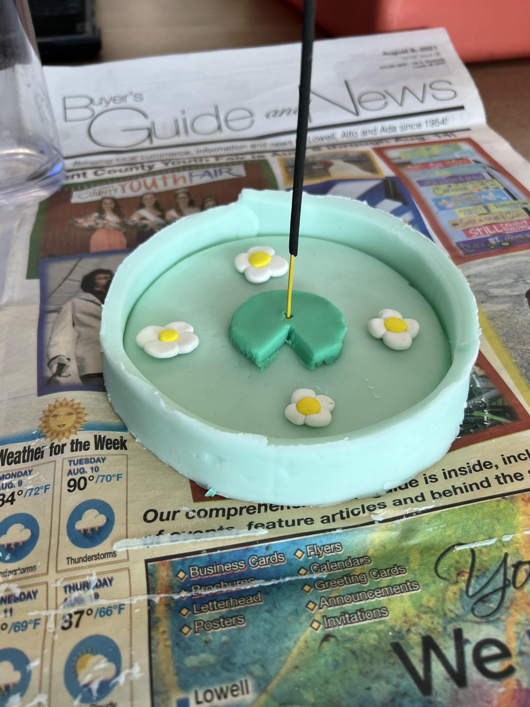 Air Dry Clay Incense Holder : 4 Steps - Instructables
