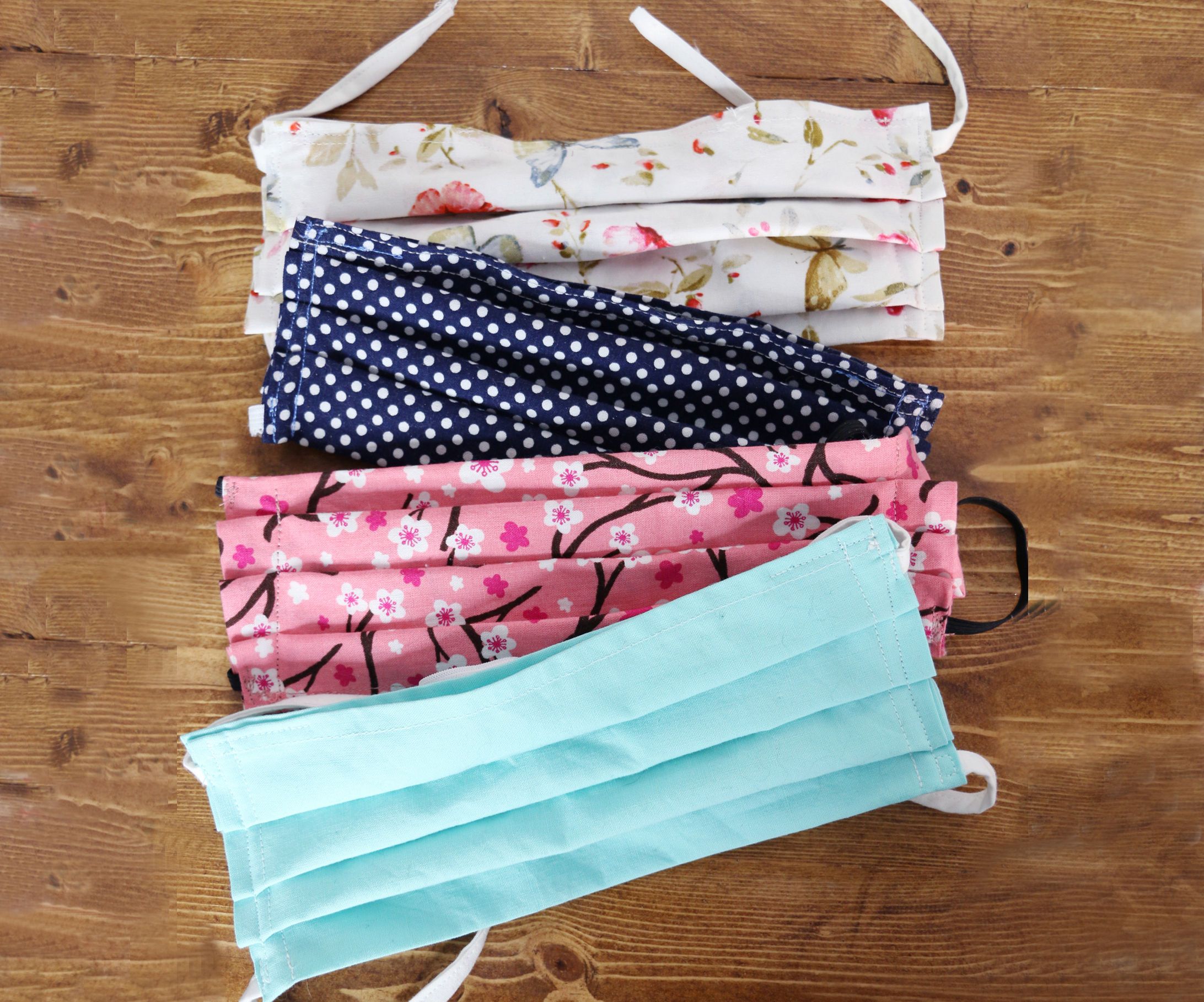 How to Sew a Fabric Face Mask With Filter Pocket (elastic Not Needed)