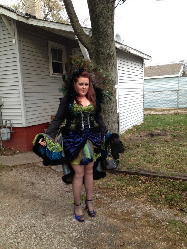 Super-Duper Peacock Costume