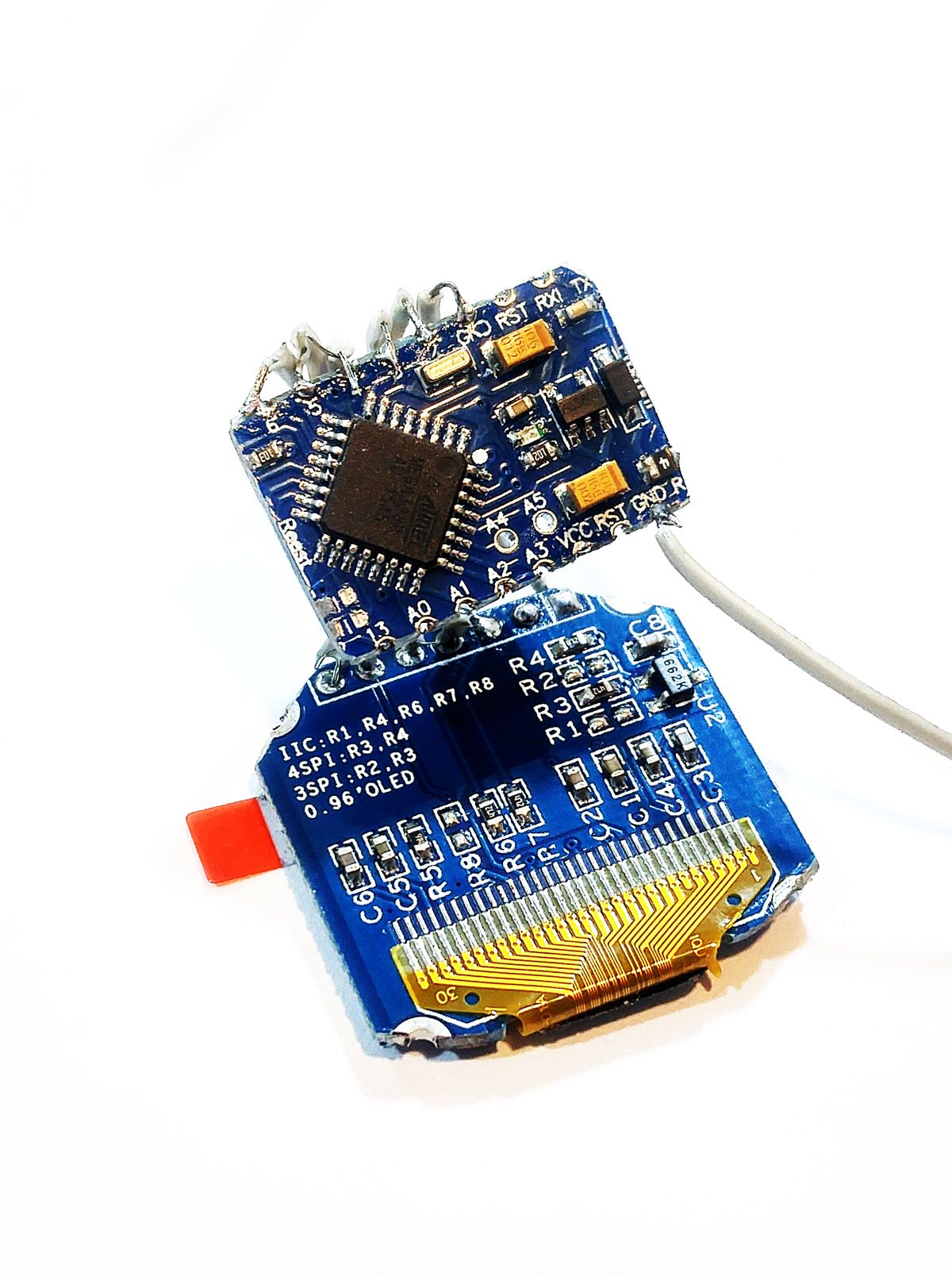 DIY Smart Necklace for Valentine Gift by Arduino & OLED Display 5