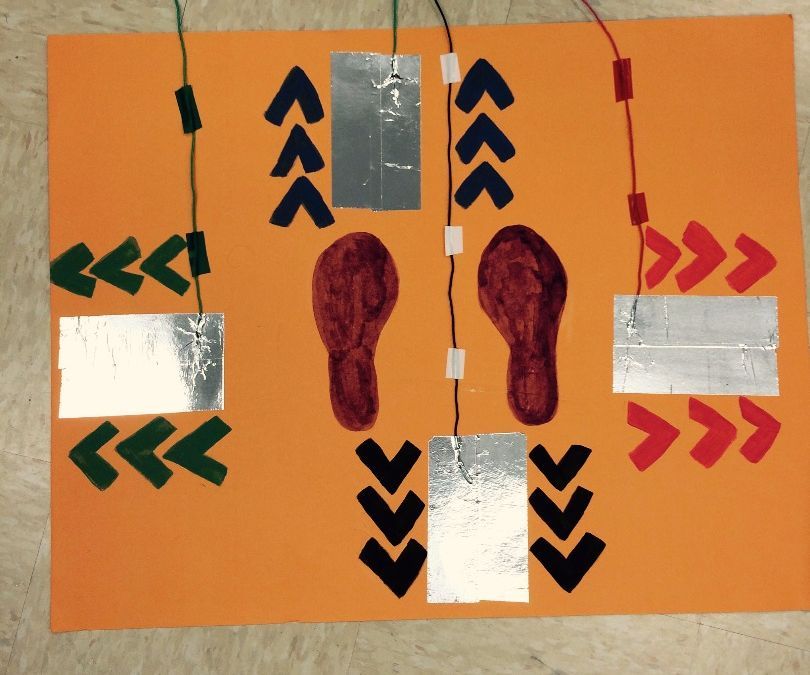 Makey Makey Dance Revolution 