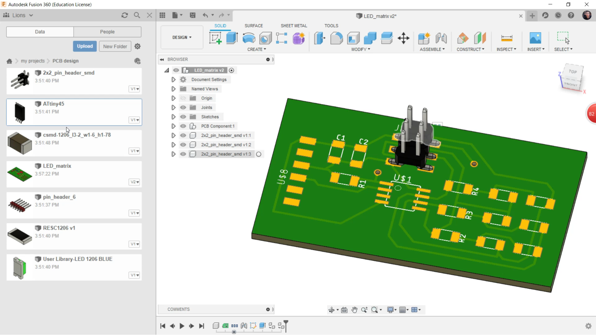LED Matrix PCB (Full Beginner Tutorial) : 10 Steps (with Pictures