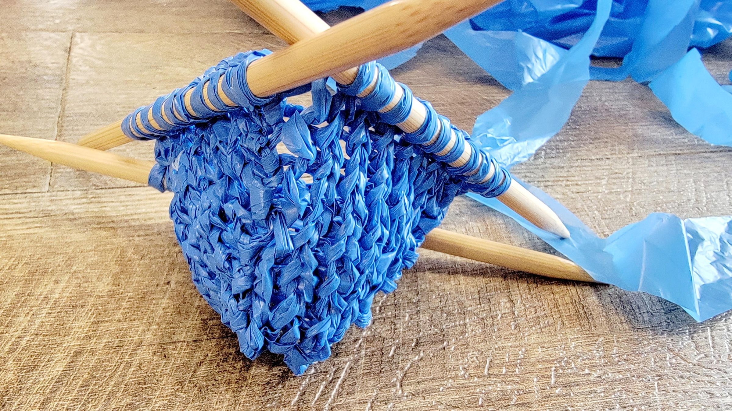 Knit Plastic Bag Ball 10 Steps (with Pictures) Instructables