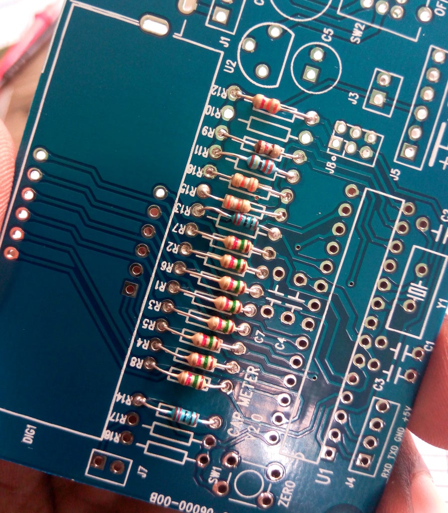 DIY Capacitance Meter : 7 Steps Circuit Diagram