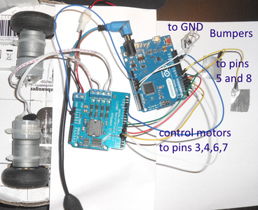 Another Cardboard Robot-vacuum-cleaner Controlled With Arduino : 21 ...