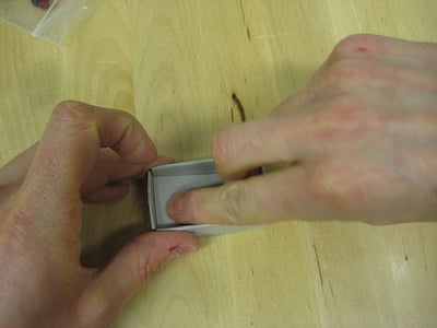 Fold the Battery Tray Into Shape