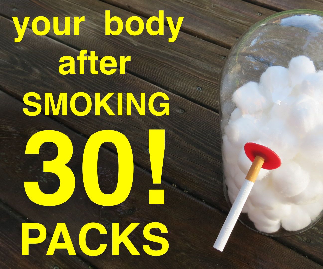 smoking 30 cigarettes minutes in...time for a cigarette break now I see why people smoke  From 30 a day to