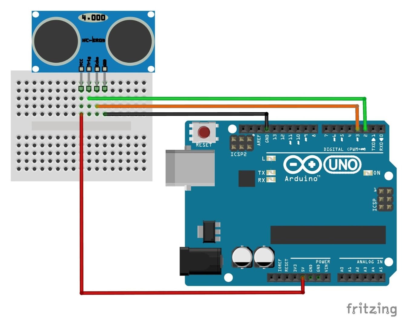 How To Make A Simple Arduino Ultrasonic Distance Sensor